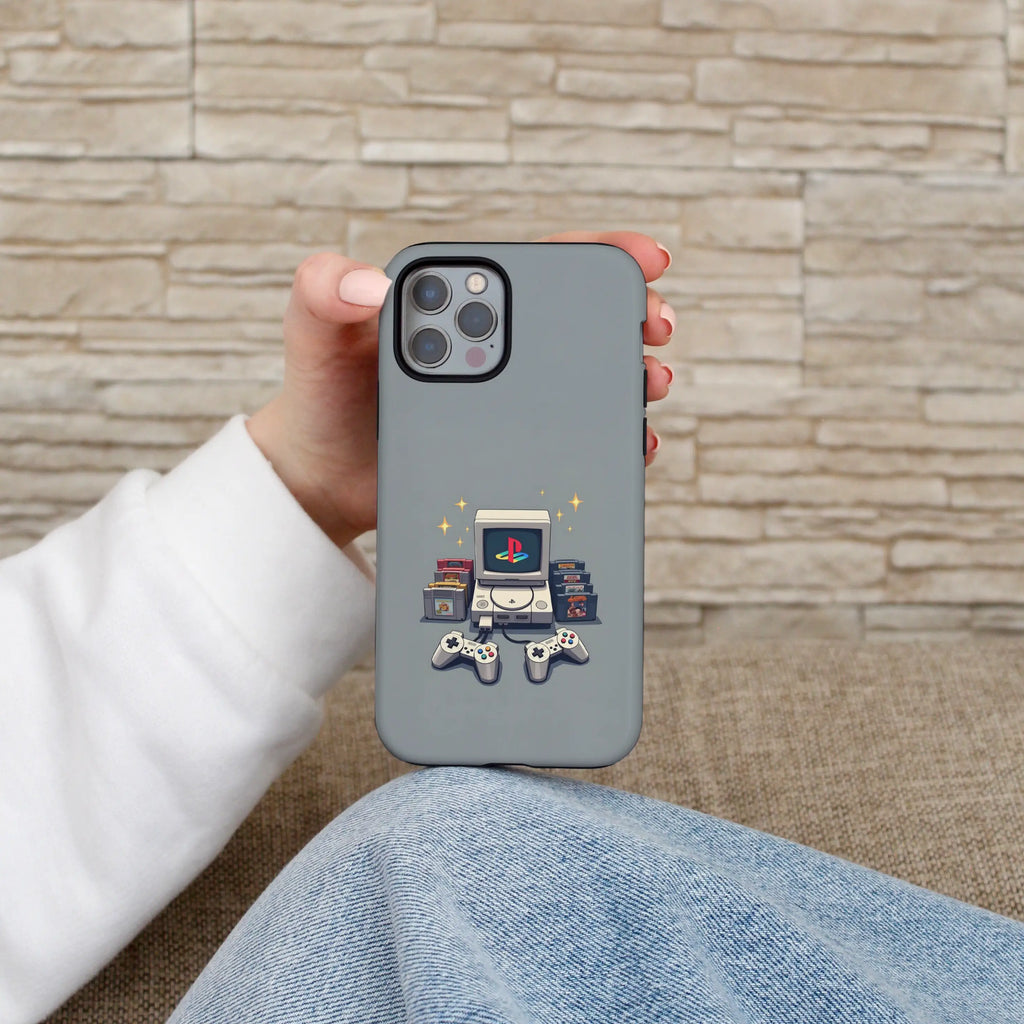 Retro Gaming - iPhone Tough Case - Fast shipping - Made in Europe
