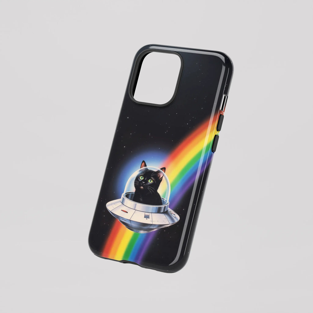Spacey Kitty - iPhone Tough Case - Fast shipping - Made in Europe
